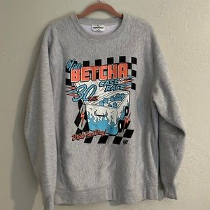 You Betcha crew neck sweatshirt